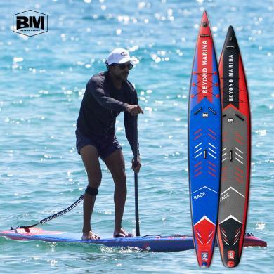 BM 竞技板桨板双层加强专业赛事充气竞速板带加强筋浆板冲浪板