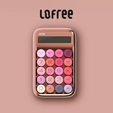 洛斐（LOFREE ）糖豆圆点计算器办公复古时尚可爱女创意个性