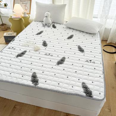 DREAM HOME   床上用品床褥薄全棉夹棉床护垫席梦思保护垫四季通用软床垫薄床垫子MJB