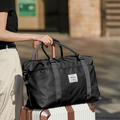 XIASUAR 大容量折叠包旅行包女干湿分离袋休闲运动健身包出游短途出差旅游旅行袋手提行李包4093