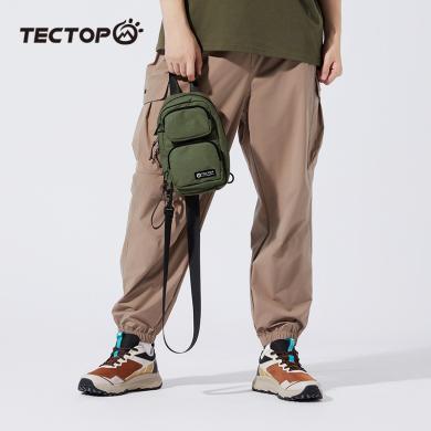 TECTOP/探拓户外2024新款单肩包小容量斜挎包男女款运动户外腰包