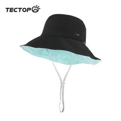 TECTOP/探拓户外2024年夏季新款大帽檐防晒帽女防紫外线太阳帽遮阳帽