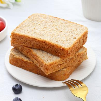 面包新语全麦谷物代餐吐司500g*2箱面包早餐代餐面包
