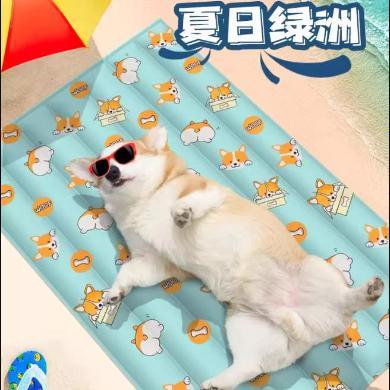 宠物冰垫夏天狗狗睡垫凉席猫咪夏季冰凉垫耐抓冰窝降温猫垫子防滑