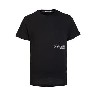 【支持购物卡】Calvin Klein 卡尔文.克莱恩CK 男士字母logo短袖T恤多色可选 香港直邮