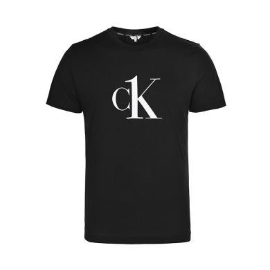 【支持购物卡】Calvin Klein 卡尔文.克莱恩CK 男士大logo棉质短袖T恤多色可选 香港直邮