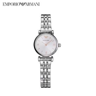 【支持七天退换】Armani阿玛尼手表时尚小表盘钢带石英女表AR1935