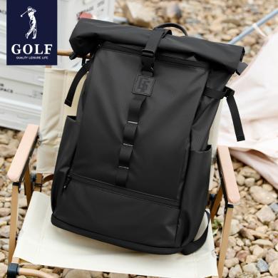GOLF/高尔夫双肩包男士大容量17.3寸电脑背包休闲通勤潮流旅行包户外书包大学生 GAS14839