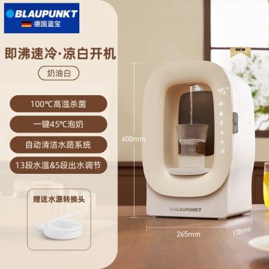 BLAUPUNKT蓝宝BP-WD01熟水机即热式饮水机家用台式小型桌面速热免安装直饮水器