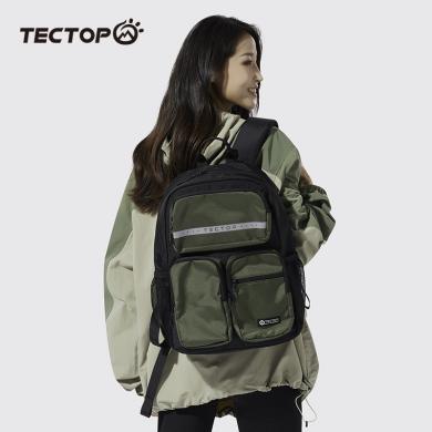 TECTOP/探拓户外2024新款男女通用双肩包徒步旅行包户外运动双肩背包