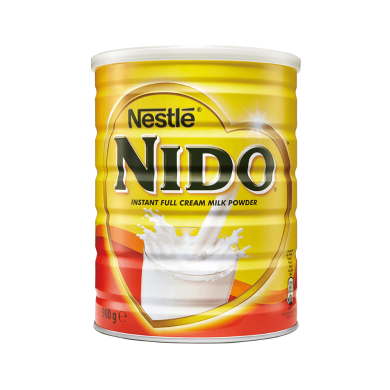英国Nestle雀巢Nido全脂高钙奶粉 900g 成人学生孕妇中老年人