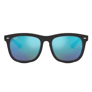 【支持购物卡】雷朋（RayBan） 男女同款太阳眼镜方型彩膜反光镜面0RB4260D-601/55-57