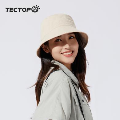 TECTOP/探拓户外夏季新款渔夫帽防晒帽女防紫外线太阳帽遮阳帽