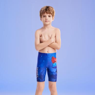 洲克儿童泳裤五分专业游泳训练zoke速干中大童比赛竞速学生装备124503302