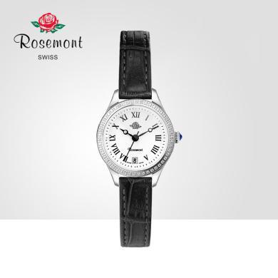 【品牌新品】Rosemont瑞士复古腕表小玫瑰女款满天星礼物手表 送运费险 支持购物卡