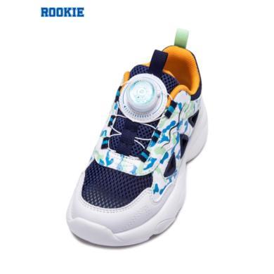 ROOKIE童鞋儿童运动鞋男童老爹鞋2024夏季新款中大童防滑透气网鞋 RK2421069