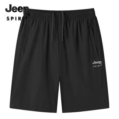 JEEP/吉普男装速干短裤男夏季宽松休闲中裤潮流短裤JPCS8719ST