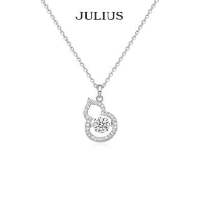 Julius/聚利时银饰闪耀小葫芦925银项链小众节日礼物送女友JSP-0025