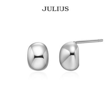 Julius/聚利时银饰金豆豆耳钉女925银耳环时尚小众气质耳饰JSP-0026