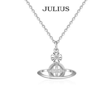 Julius/聚利时闪耀星球项链女款925银轻奢小众节日礼物送女友JSP-0006