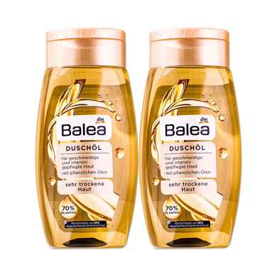 【2瓶】德国Balea芭乐雅沐浴油250ml 温和滋润清洁保湿沐浴露