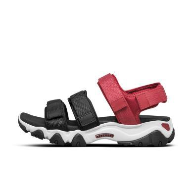 Skechers D'Lites 2.0 户外运动凉鞋 女款 黑红白66666284