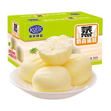 港荣蒸蛋糕椰香味面包900g