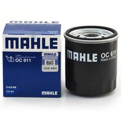 马勒(MAHLE) 机油滤清器OC611机油滤芯 适用于丰田卡罗拉雷凌致炫致享等车型