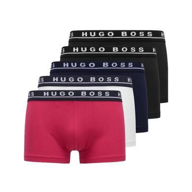 【支持购物卡】HUGO BOSS雨果博斯男士徽标腰带舒适棉质平角内裤套装 多款可选 香港直邮