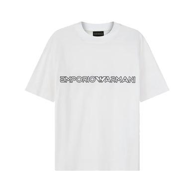 【支持购物卡】Emporio Armani/阿玛尼男士圆领简约棉质T恤多色可选香港直邮