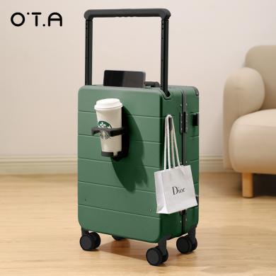 OTA多功能行李箱宽拉杆女20寸24寸小型2024新款登机轻便旅行箱子男K589