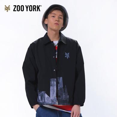 ZOO YORK 男士春夏印花松身版单夹克ZW20WJ009M