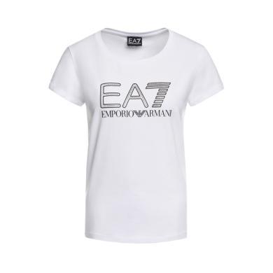 【支持购物卡】Emporio Armani/阿玛尼女士EA7系列时尚休闲印花圆领短袖T恤多款可选 香港直邮