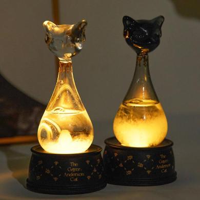 大英博物馆盖亚安德森猫系列风暴瓶-精巧版（黑）摆件情人节送女朋友闺蜜乔迁新婚生日礼物女生