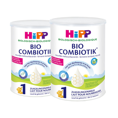 【2罐】荷兰版 喜宝Hipp 婴幼儿有机益生菌奶粉1段(0-6个月)  荷兰版喜宝奶粉1段800g/罐