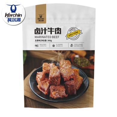【内蒙古特产】科尔沁牛肉干360gX2袋卤汁牛肉五香味草原牛肉