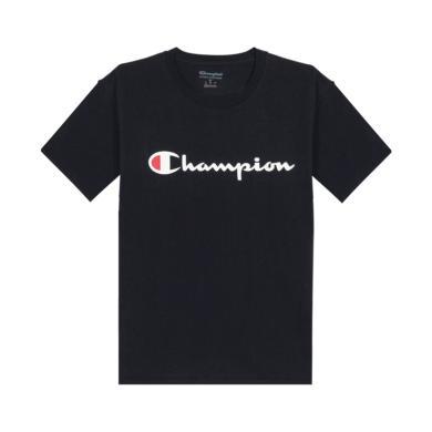 【支持购物卡】冠军/Champion 美版草写logo纯色圆领短袖T恤 GT23H-Y06794