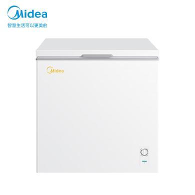 美的（Midea）203升 低霜 冷藏冷冻保鲜冰柜 一级能效卧式小型单开门BD/BC-203KMD(E)