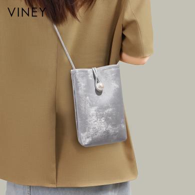 Viney手机包包女式新款女包斜挎包袋腰包轻便迷你小挎包91194