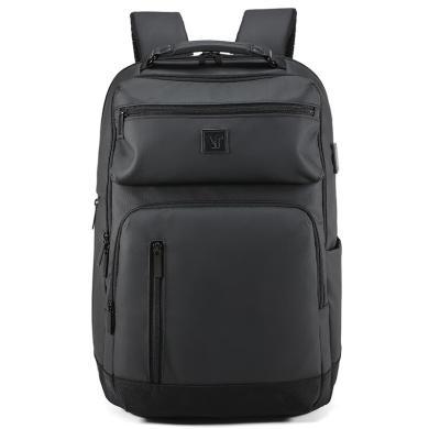 维多利亚旅行者背包男士17.3英寸笔记本电脑包大容量商务双肩包旅行包书包V9089