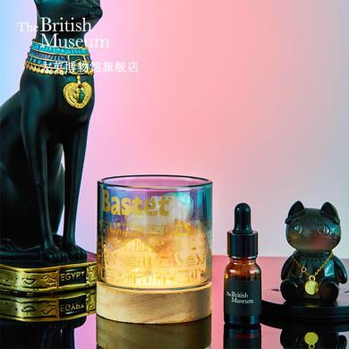 大英博物馆安德森猫和她的朋友们系列晶石香薰灯摆件香氛礼盒