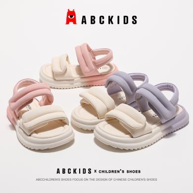 ABCkids2024夏季新款儿童时尚百搭轻便透气凉鞋SY423603258AX