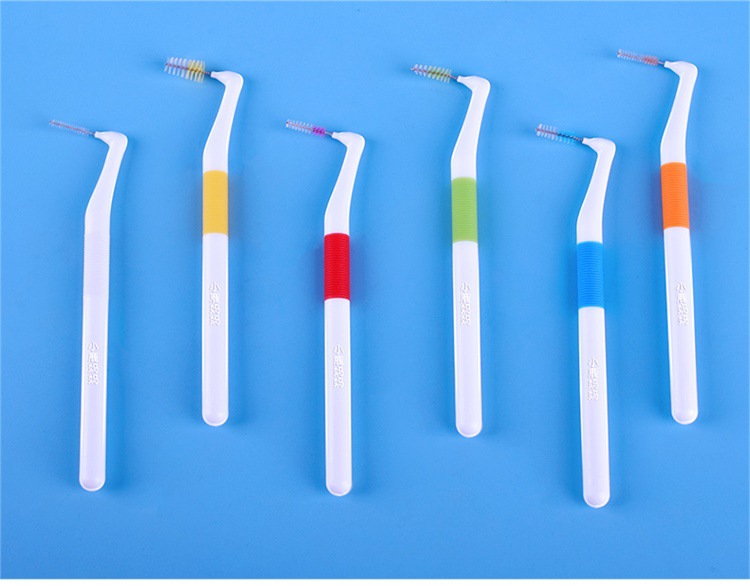 9元/袋】小鹿妈妈l型牙缝刷10/20支袋装 齿间牙间刷清洁口腔护理正畸