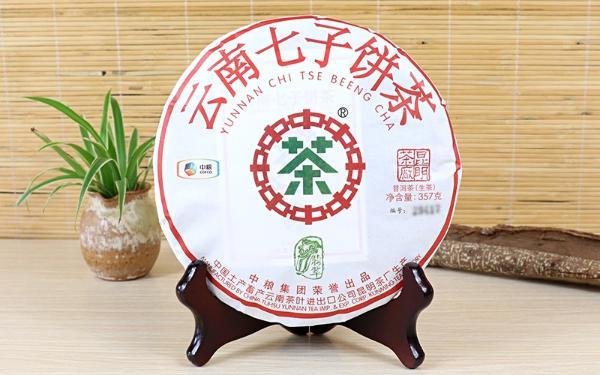 中茶 中粮集团 普洱茶 生茶 翡翠大白菜 班章茶 357克