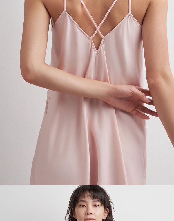 爱慕crosby克洛斯贝细带中长睡裙an420121