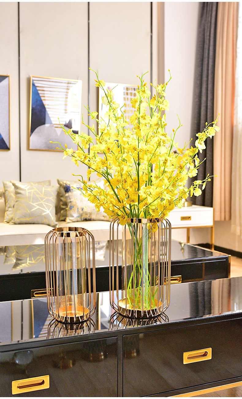 墨菲 美式创意摆件家居饰品后现代轻奢客厅玄关电视柜软装饰品花瓶