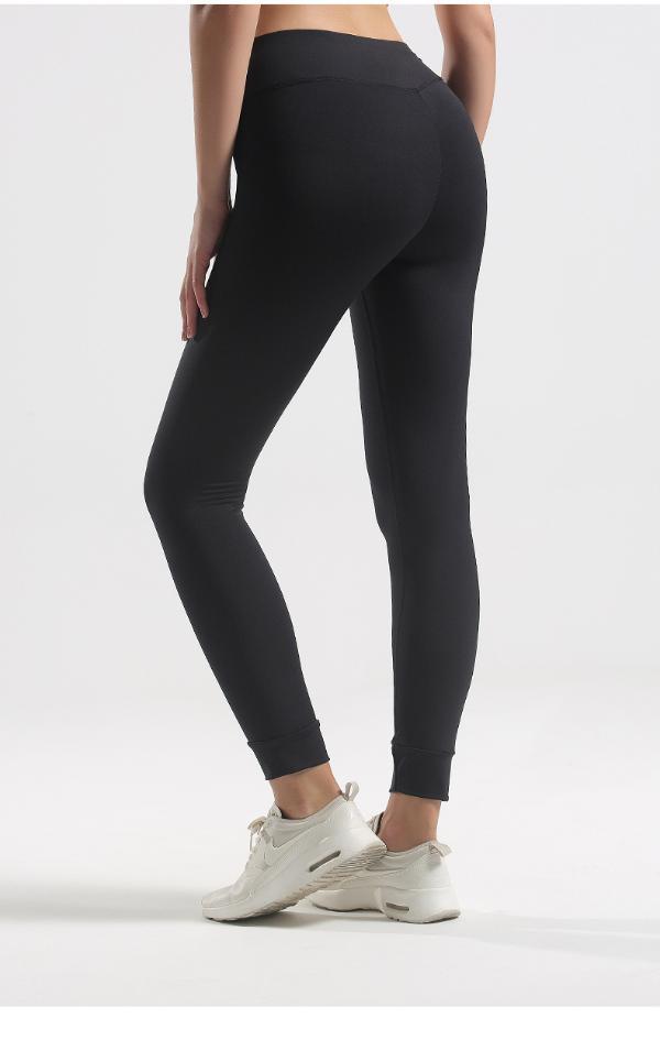 阿雷拉健身裤女高弹力运动紧身裤外穿跑步训练打底裤蜜桃提臀高腰瑜伽