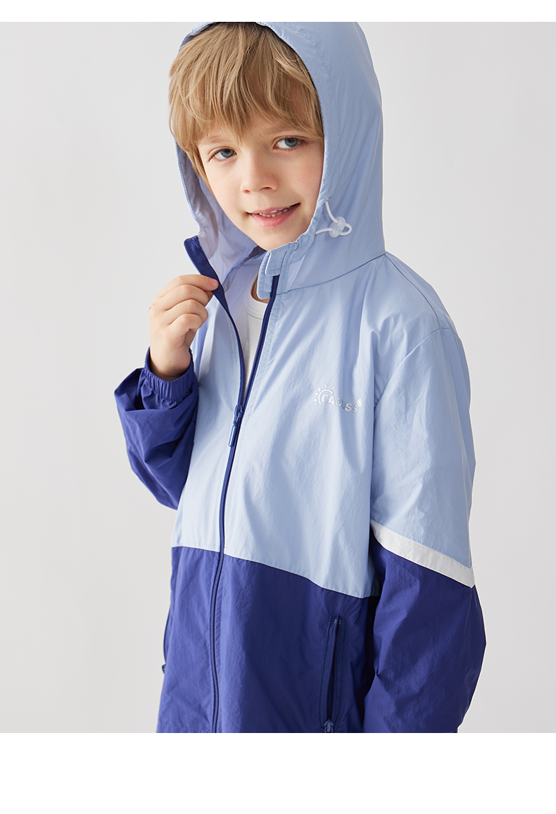 cacuss/卡古斯儿童防晒衣夏季宝宝防晒外套夏轻薄透气男女童防紫外线