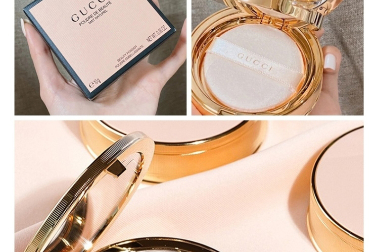 【支持购物卡】gucci/古驰poudre de beauty哑光蜜粉饼10g粉壳 定妆