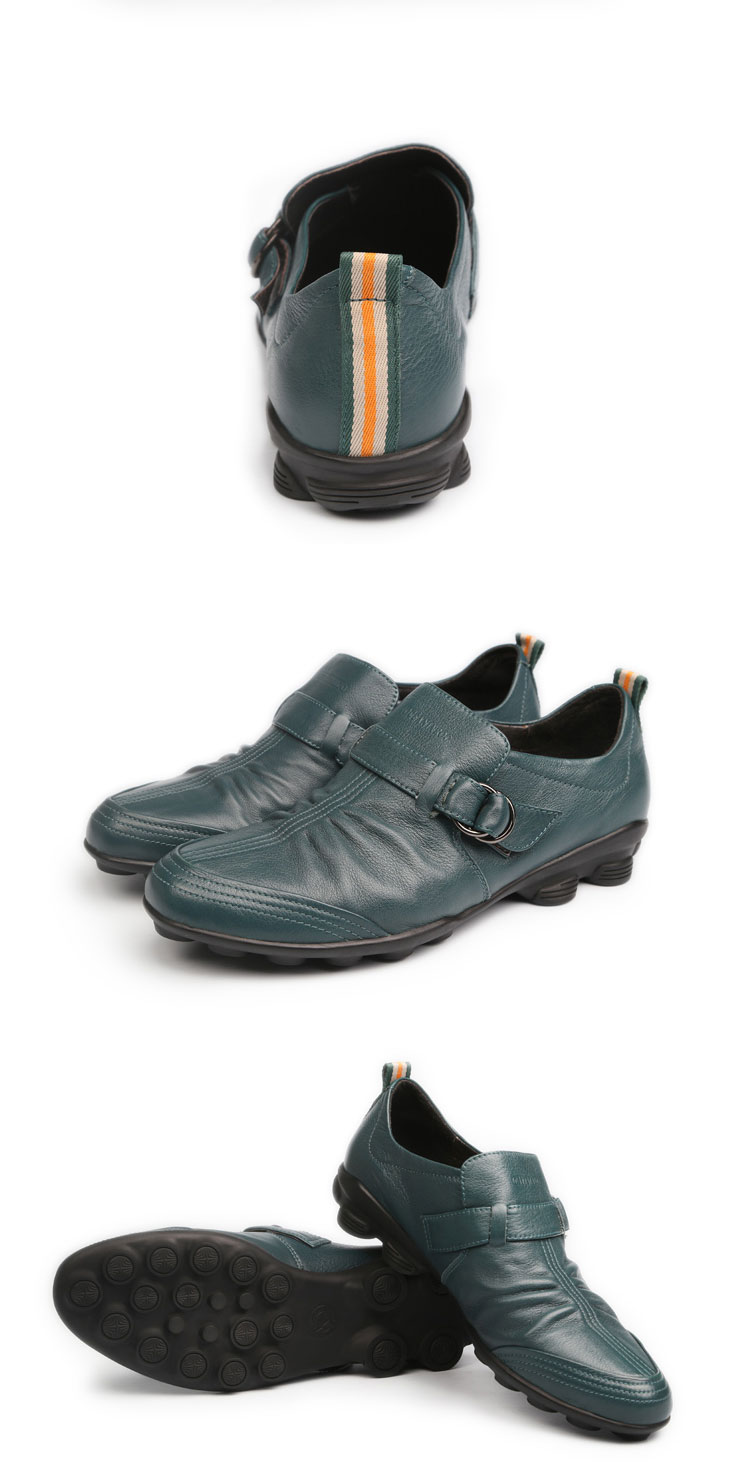 大洋洲袋鼠 男鞋 秋季商务时尚运动舒适头层牛皮运动全里单鞋(33581